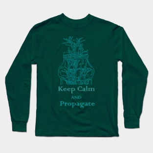 Keeping relax and do more planting, goal 2020 Long Sleeve T-Shirt